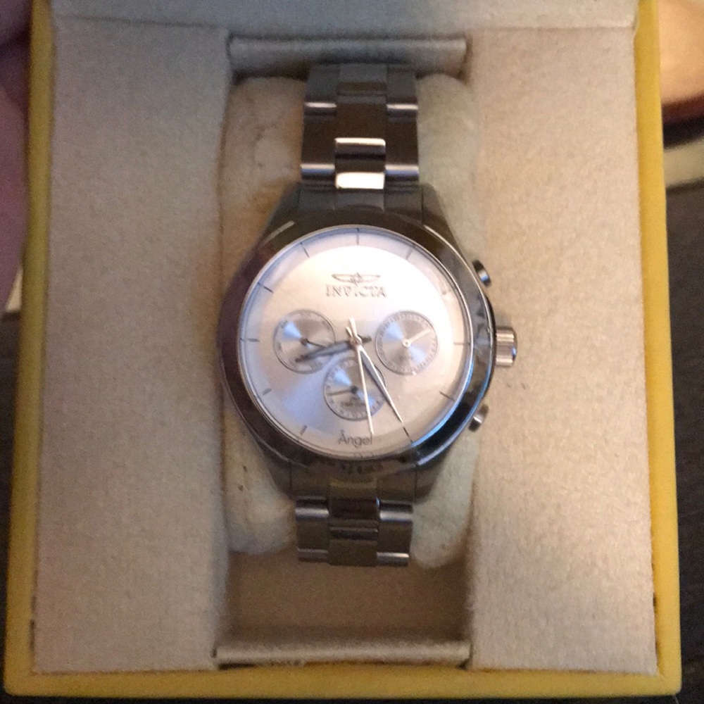 Invicta silver angel watch- brand new